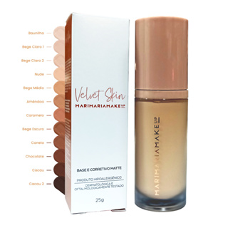 Base e Corretivo Matte Velvet Skin Mari Maria