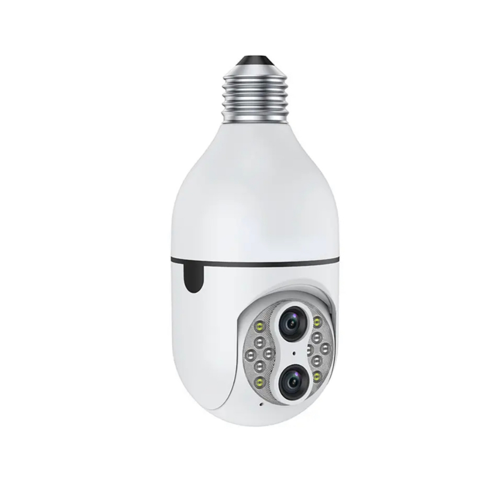 Câmera Ip Segurança Lâmpada Ipc360 Panoramica Wifi1080 | Shopee Brasil