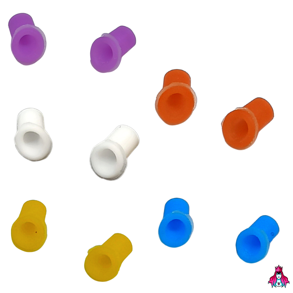 Par de Pivot Cups para Trucks de Fingerboard marca *Leefai* feitos em Poliuretano (PU) (Chupetinhas para Trucks)