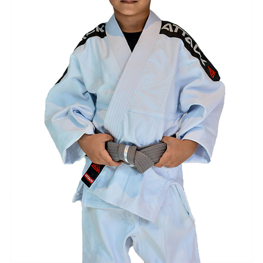 Kimono Infantil Judo e Jiu Jitsu Oficial + Faixa Branca