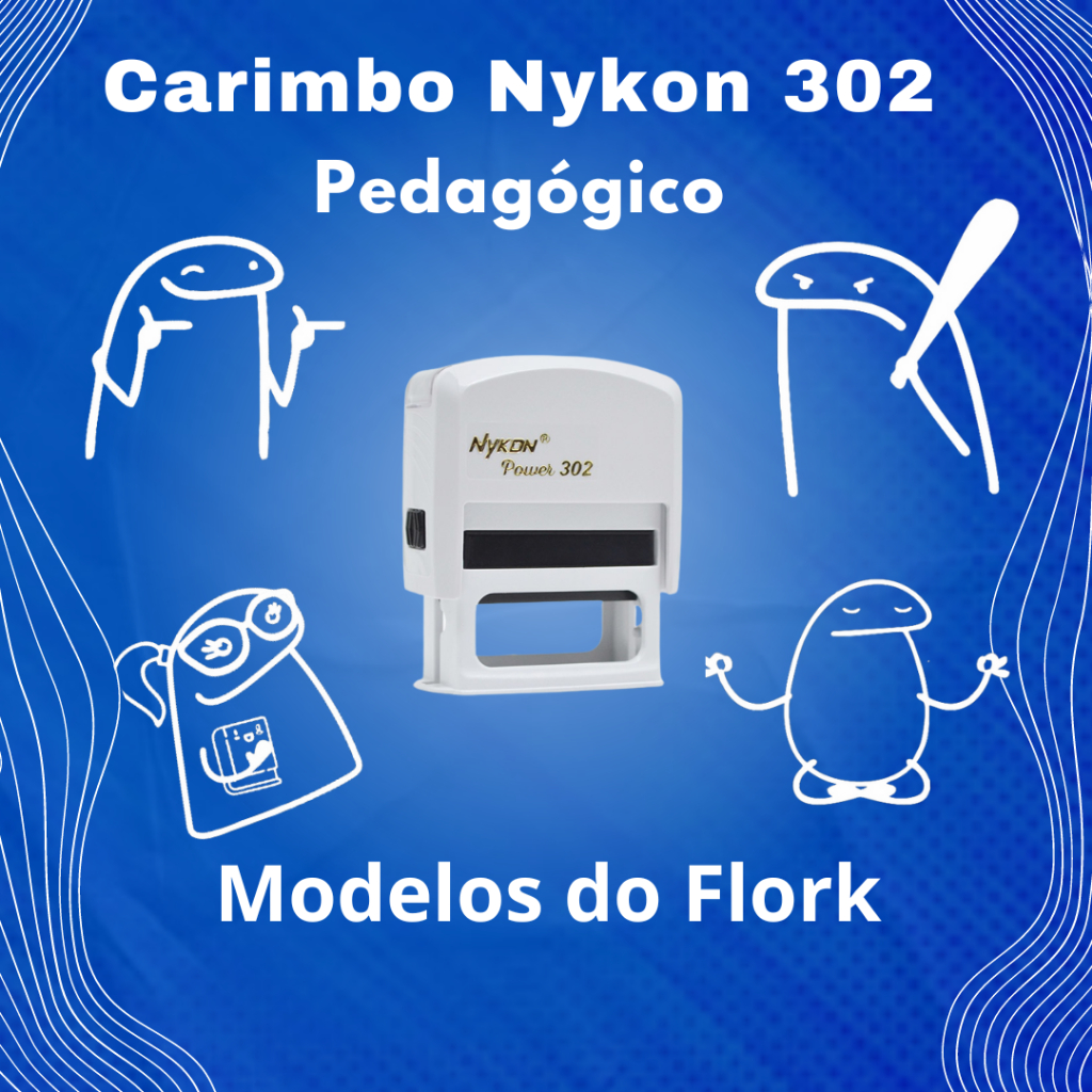 Carimbo Nykon 302 - Modelos FLORK