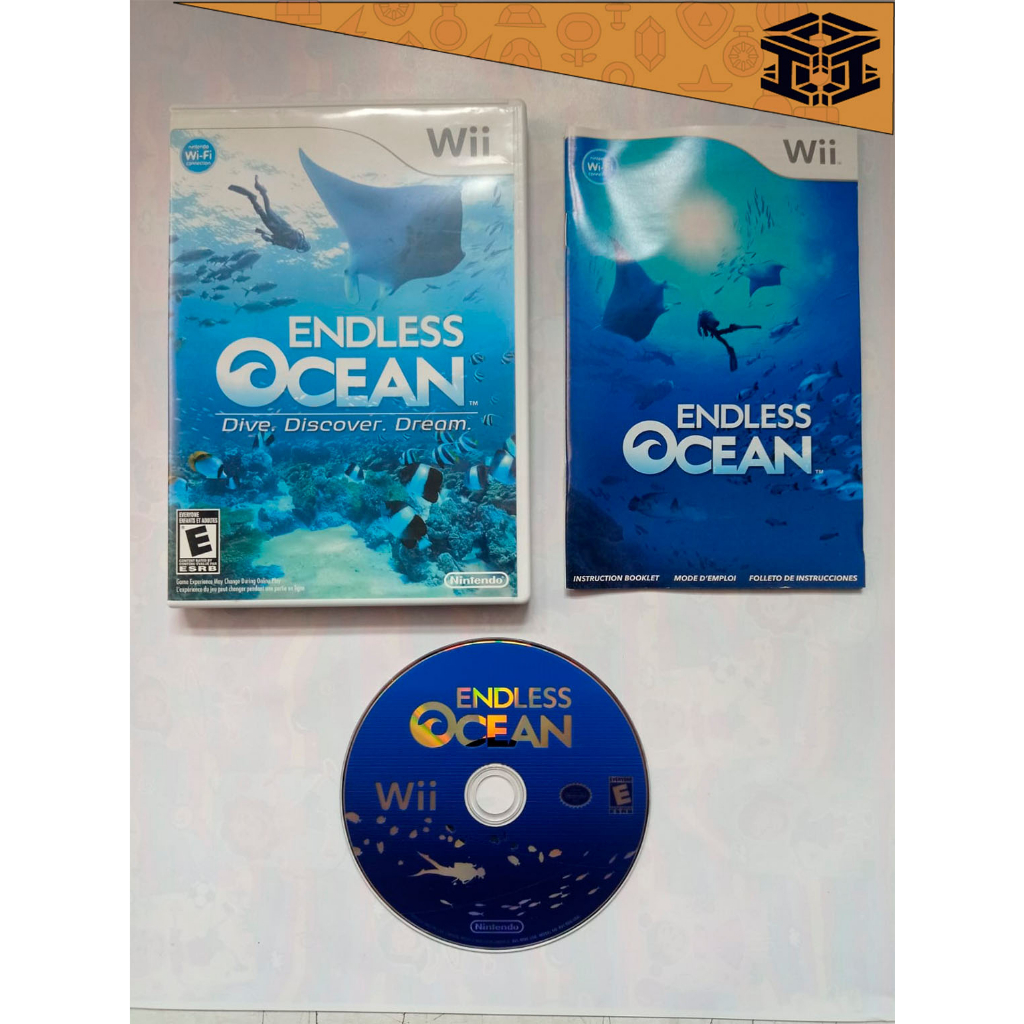 Endless Ocean Original Na Caixa Nintendo Wii | Shopee Brasil