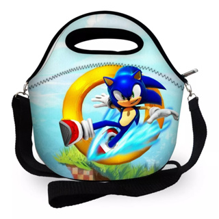 Lancheira Térmica Infantil Escolar Sonic The Hedgehog 10L