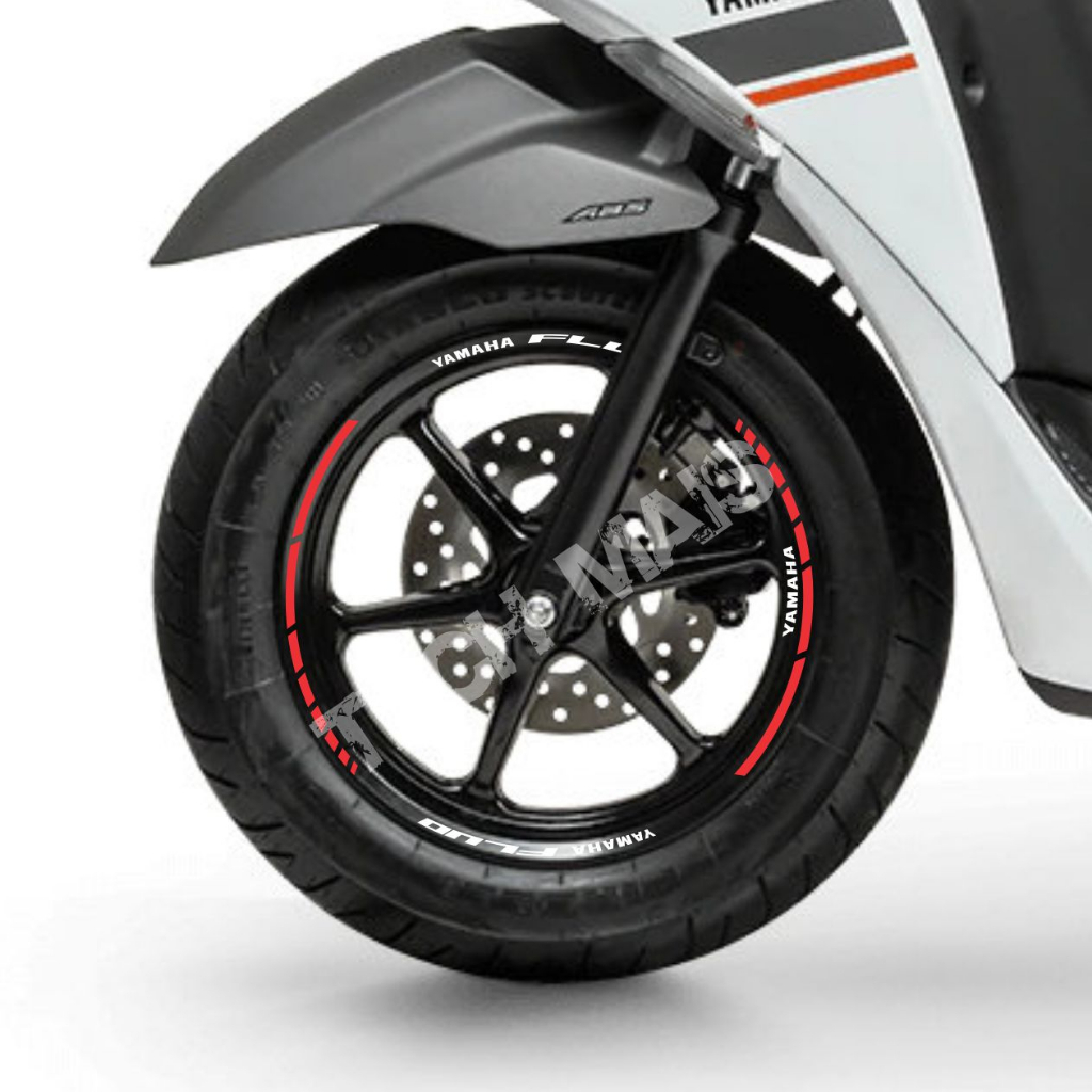 Adesivo Teschio Smile Rosso Fluo 12 Cm – PVC Per Auto, Moto, PC, Valigie, Bici - 3