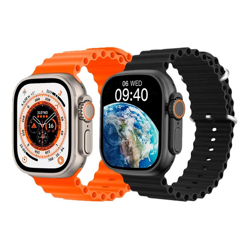 Smartwatch S8 Ultra+ Plus Relógio Inteligente Watch 8 Ultra Série 8 Pulseira Oceano com Película 49mm Lançamento 2023 Original Anatel