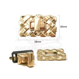Fecho P/Bolsa RO151273 38mm X 30mm Und