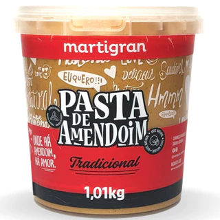 Pasta de Amendoim Tradicional 1Kg - Martigran