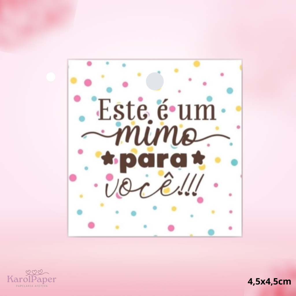 Tags De Agradecimento Mini Cart O Cliente Shopee Brasil