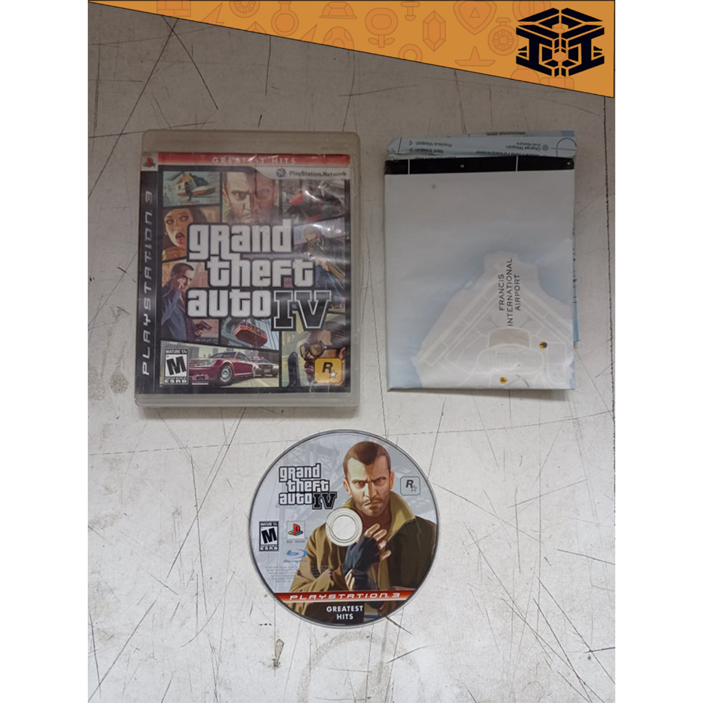 Grand Theft Auto IV GTA 4 Playstation 3 Ps3 Original Funcionando Perfeitamente