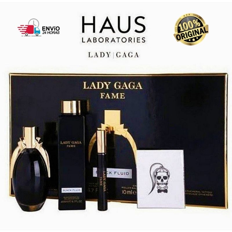 Perfume Lady Gaga Fame Original 100 Ml - Conjunto/Box | Shopee Brasil