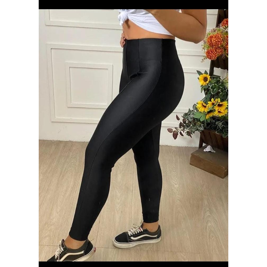 calça legging peluciada leg forrada inverno fitness - TB modas