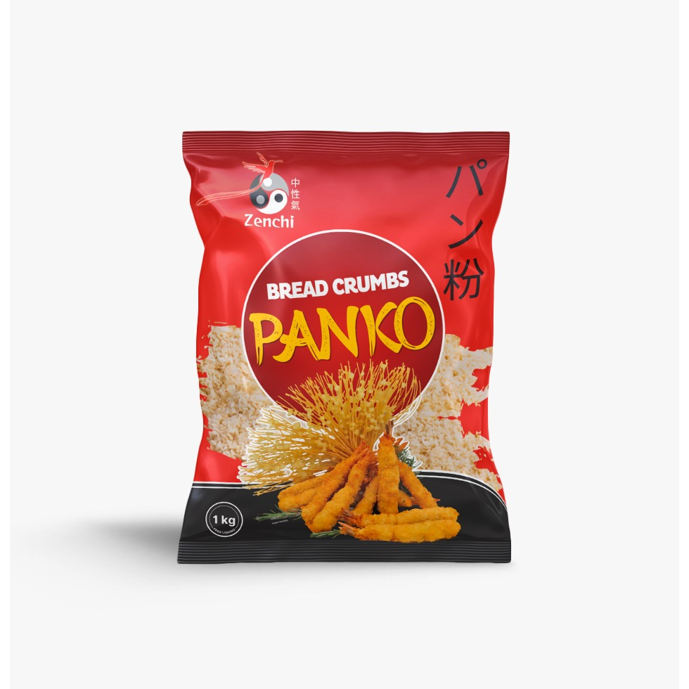 Farinha Panko Mistura Flocada Para Empanar GW Alfa Zenchi 1kg Three