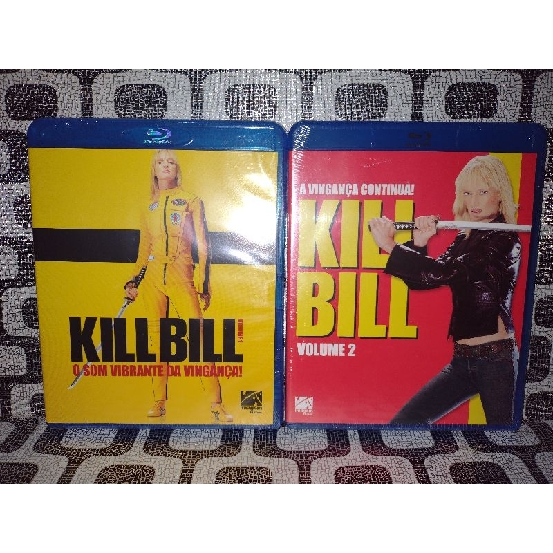 Kill Bill Volumes 1 E 2 Blu-ray (Novos/Lacrados) | Shopee Brasil