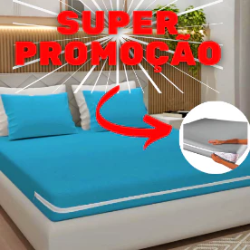 CAPA DE COLCHÃO COM ZÍPER POLIÉSTER