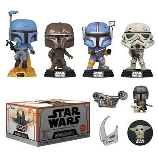 FUNKO BOX COLLECTORS STAR WARS MANDALORIAN  MYSTERY 66575 NOVO ORIGINAL em Oferta na Shopee