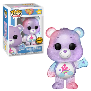 FUNKO POP ANIMATION CHASE CARE BEARS 40TH ANNIVERSARY - CARE-A-LOT BEAR 1205 NOVO ORIGINAL