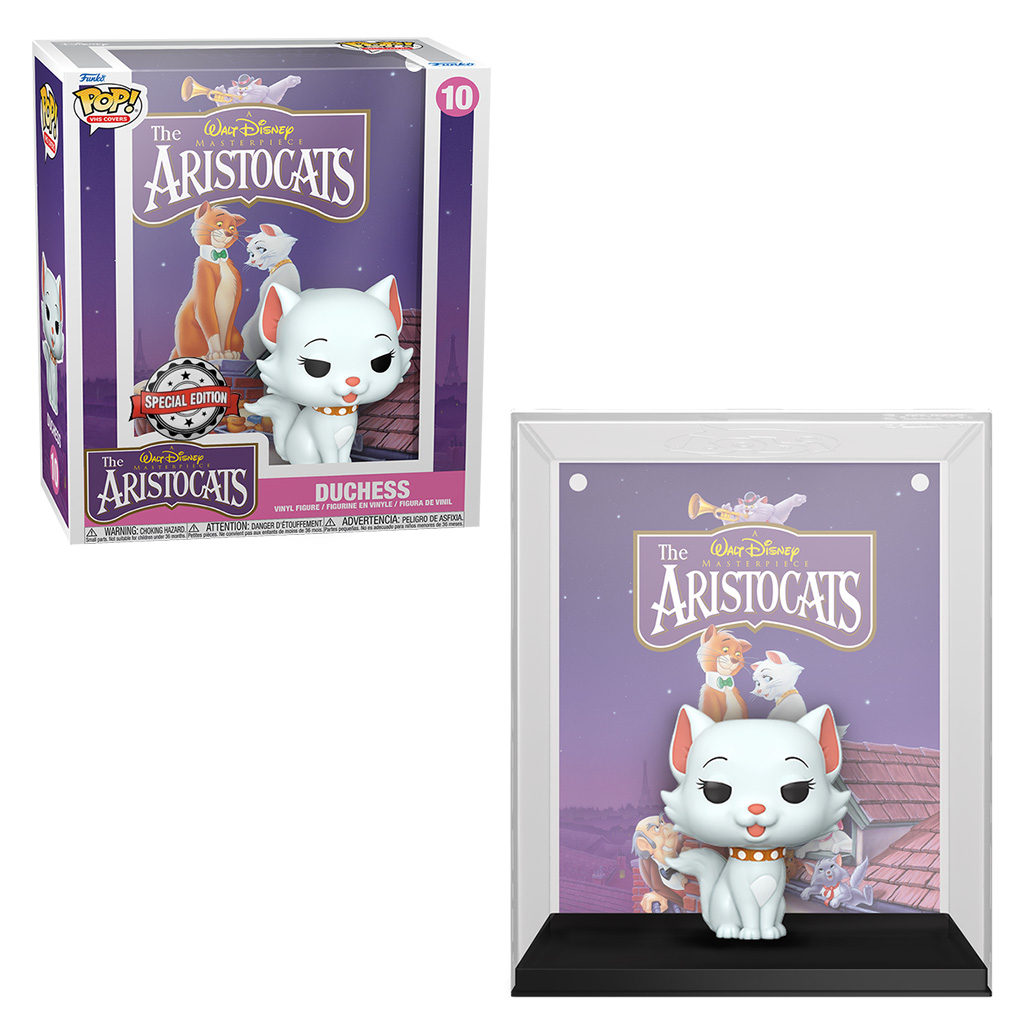 FUNKO POP VHS COVERS DISNEY THE ARISTOCATS EXCLUSIVE - DUCHESS 10 (63270) NOVO ORIGINAL