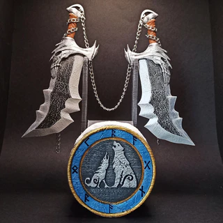Suporte para Controle PS5 PS4 Xbox God Of War Ragnarok Lâmina do Caos