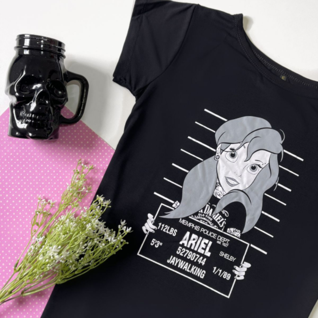 Camiseta best sale ariel tatuada