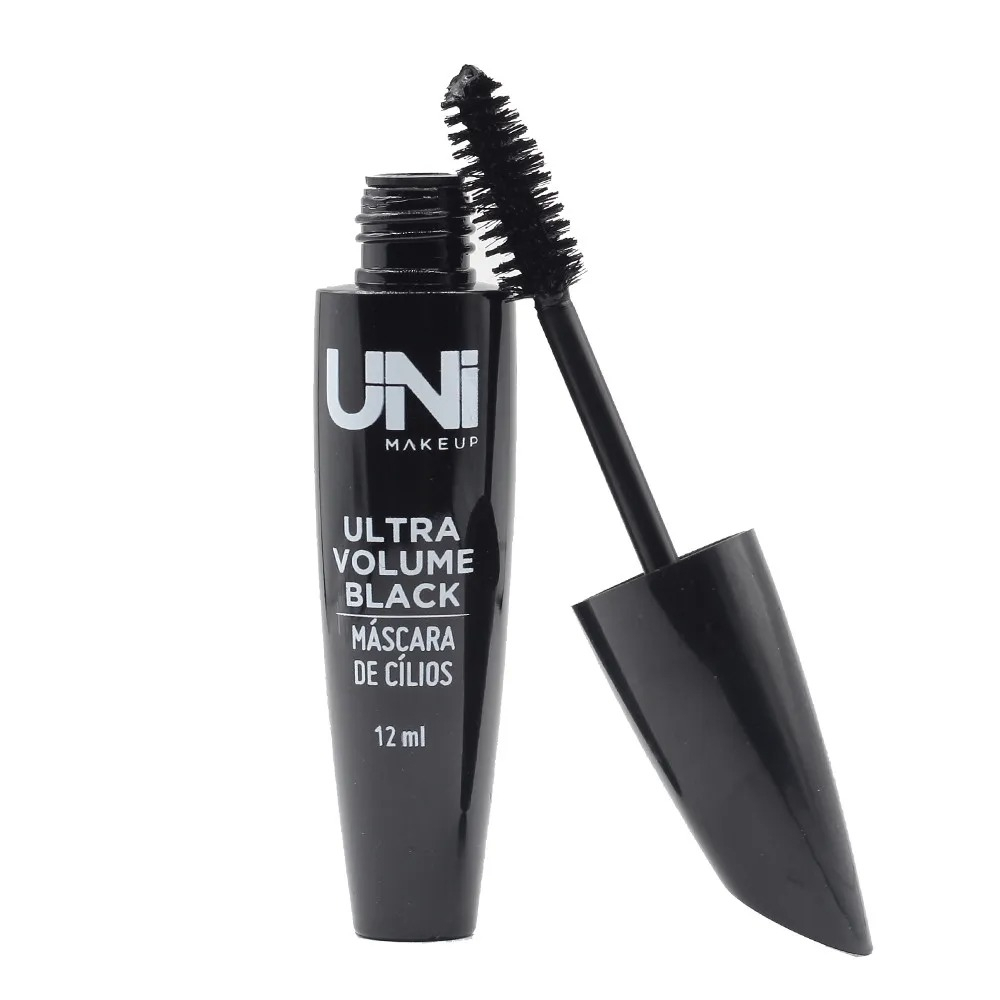 Mascara de Cilios Ultra Volume Black - Uni Makeup | Shopee Brasil
