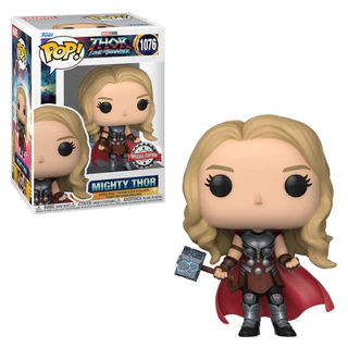 FUNKO POP MARVEL THOR: LOVE AND THUNDER EXCLUSIVE - MIGHTY THOR 1076 NOVO ORIGINAL em Oferta na Shopee