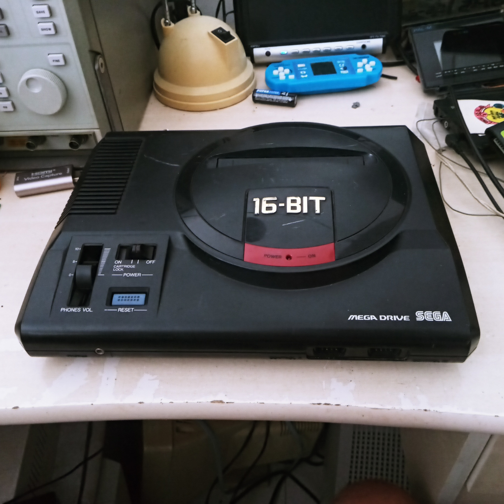 Mega Drive 1 Original Somente O Console - Leia O Anuncio