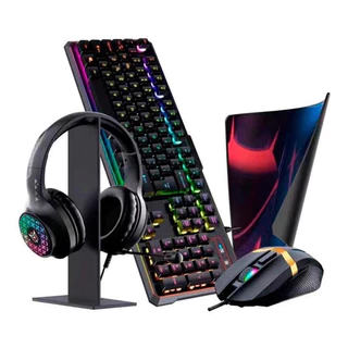 Kit Periféricos Gamer Rgb Teclado + Mouse + Headset Onikuma