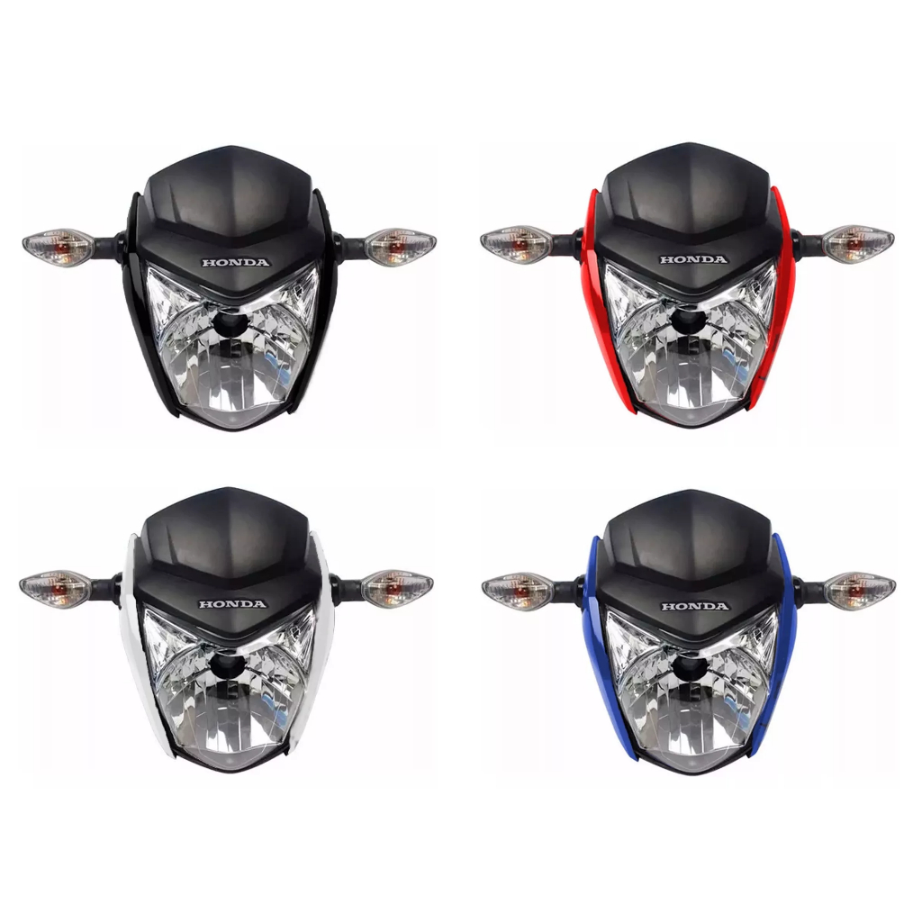Frente Farol Completa Titan Fan 125 150 160 Start 150 160 Adesivada