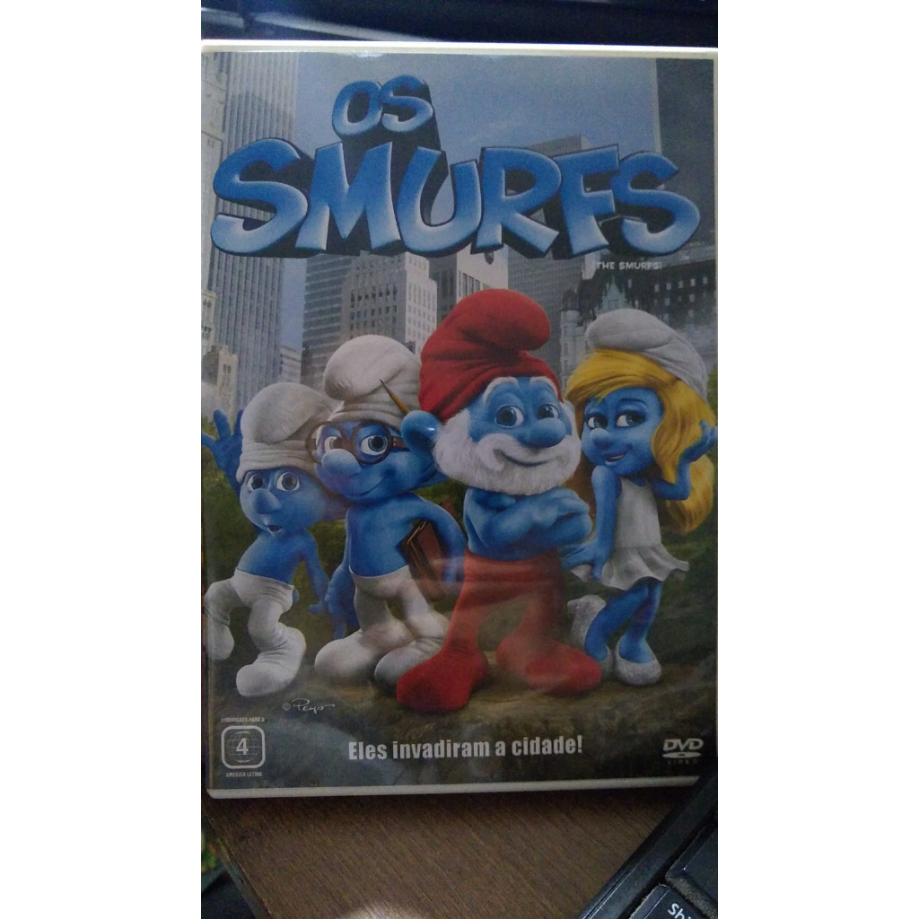 DVD os smurfs e a flauta