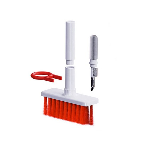 Kit Escova De Limpeza, 5 Em 1, Teclado ,Hagibis, e Fone De Ouvido.