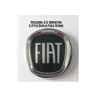 Emblema Grade Doblo/Idea/Palio Weekend/Punto/Stilo/Palio...Preto