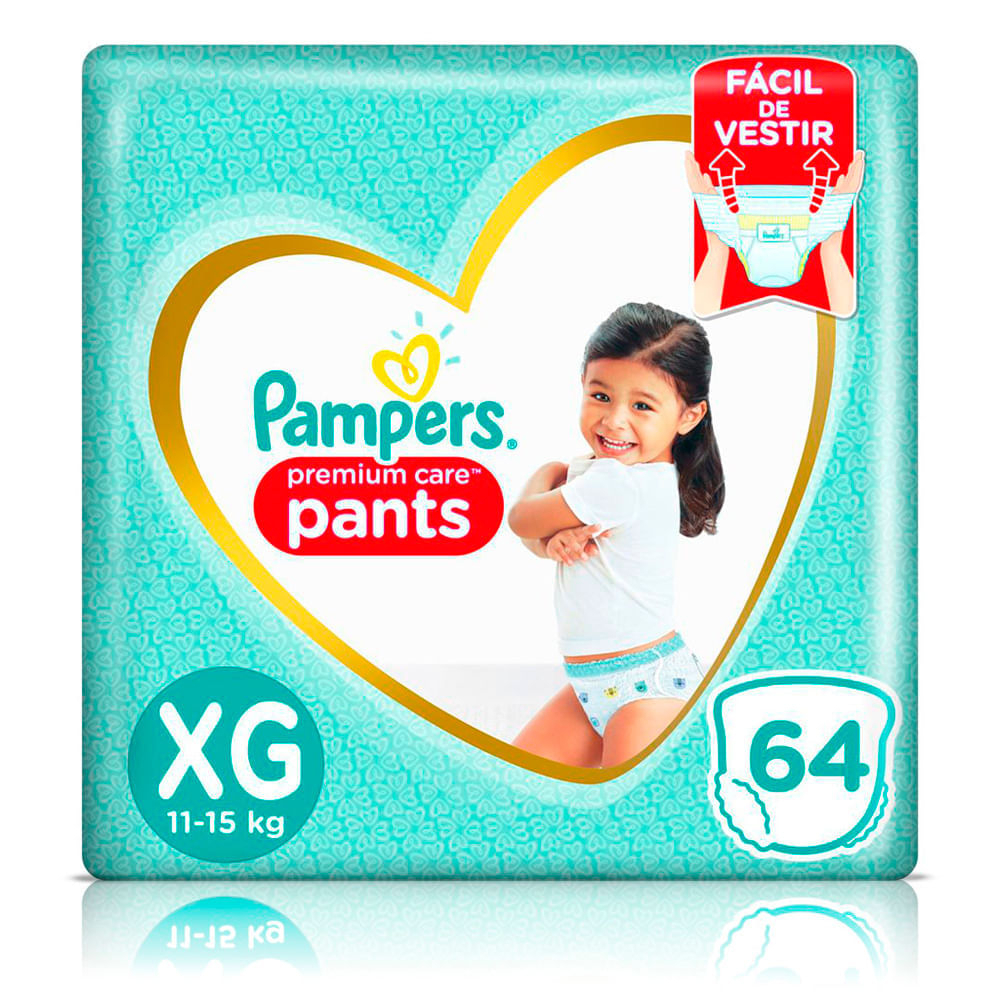 Fralda Pampers Premium Care Pants Tam Xg 64 Unidades Shopee Brasil