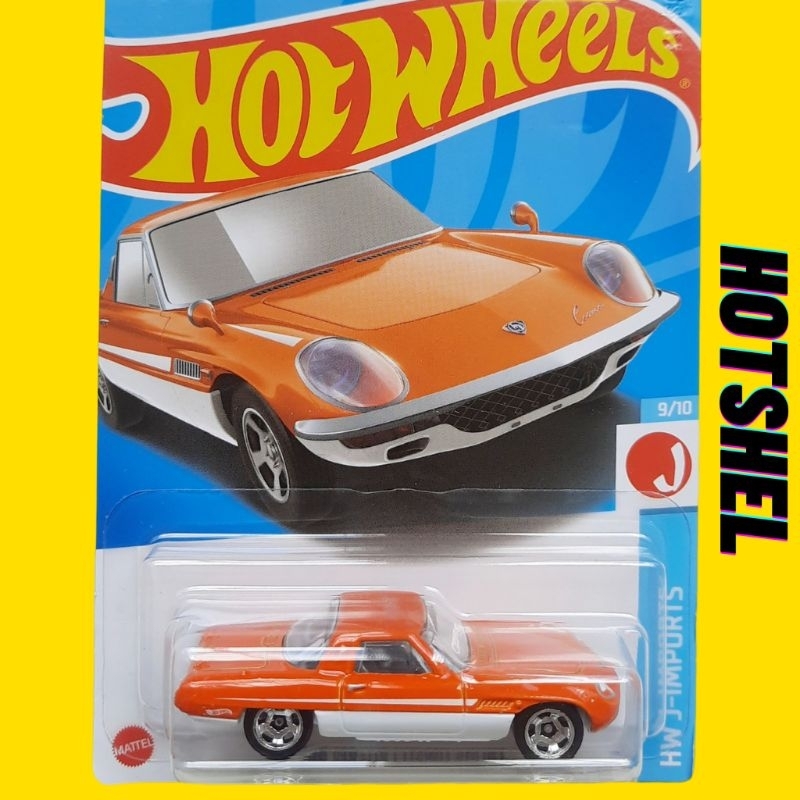 Hot Wheels Lote E 1:64 - Carro 1968 MAZDA COSMO SPORT - Edição Hw J Imports 9/10 - coleção - brinquedo