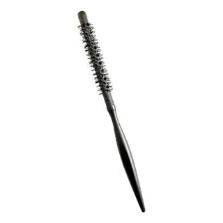 Escova Escovinha Ultra Fina para Barbeiro Cerdas de Nylon Metalizada Térmica