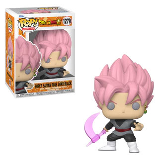 FUNKO POP DRAGON BALL SUPER - ROSÉ GOKU BLAKC 1279 NOVO ORIGINAL em Oferta na Shopee