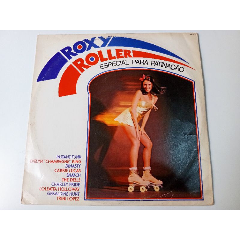 LP Roxy Roller - The Dells, Dinasty, Instant Funk, Geraldine Hunt, Em ...