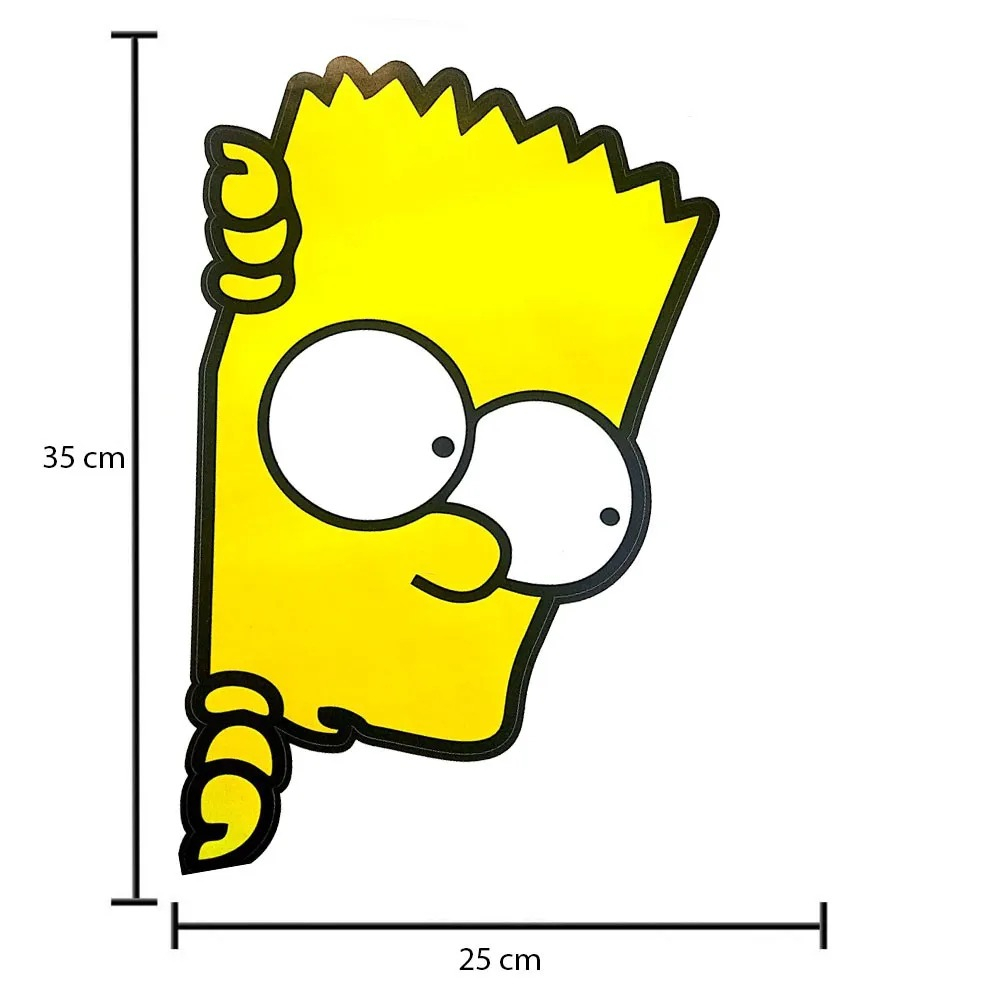 Moletom Canguru Unissex Blusa Bart Simpsons Triste (, P) em