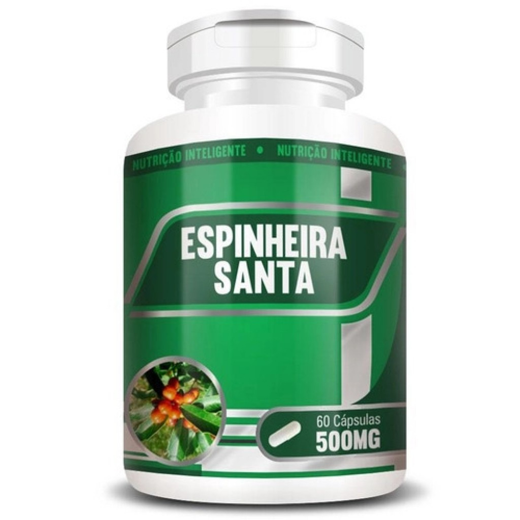Espinheira Santa 60cps 500mg RN Suplementos - Muito usada em casos de ...