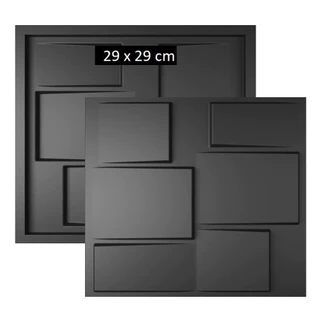 Forma Para Gesso – Molde para Gesso – Placa para Gesso - 29x29cm - Modelo Tokyo