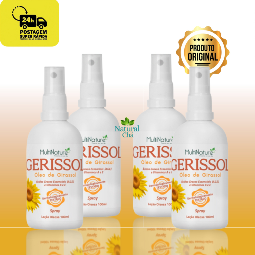 KIT Óleo de Girassol 100ml AGE Para Feridas e Escaras Cicatrizante ...
