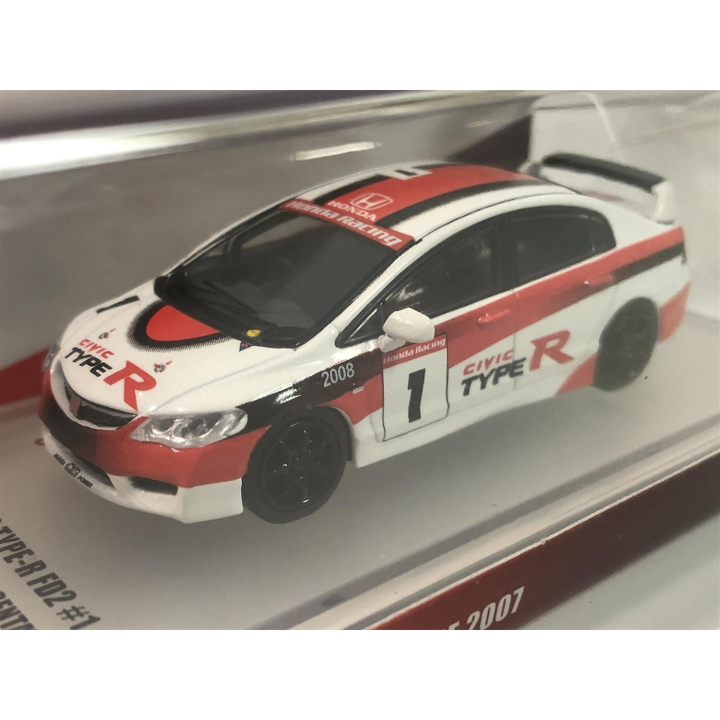 Inno64 Honda Civic FD2 Tipo R No . 1 2012 Japão One Make Race