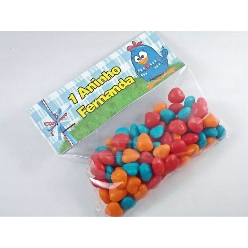 Lapela personalizada + saquinhos para montar-TODOS OS TEMAS-10 UNIDADES ...