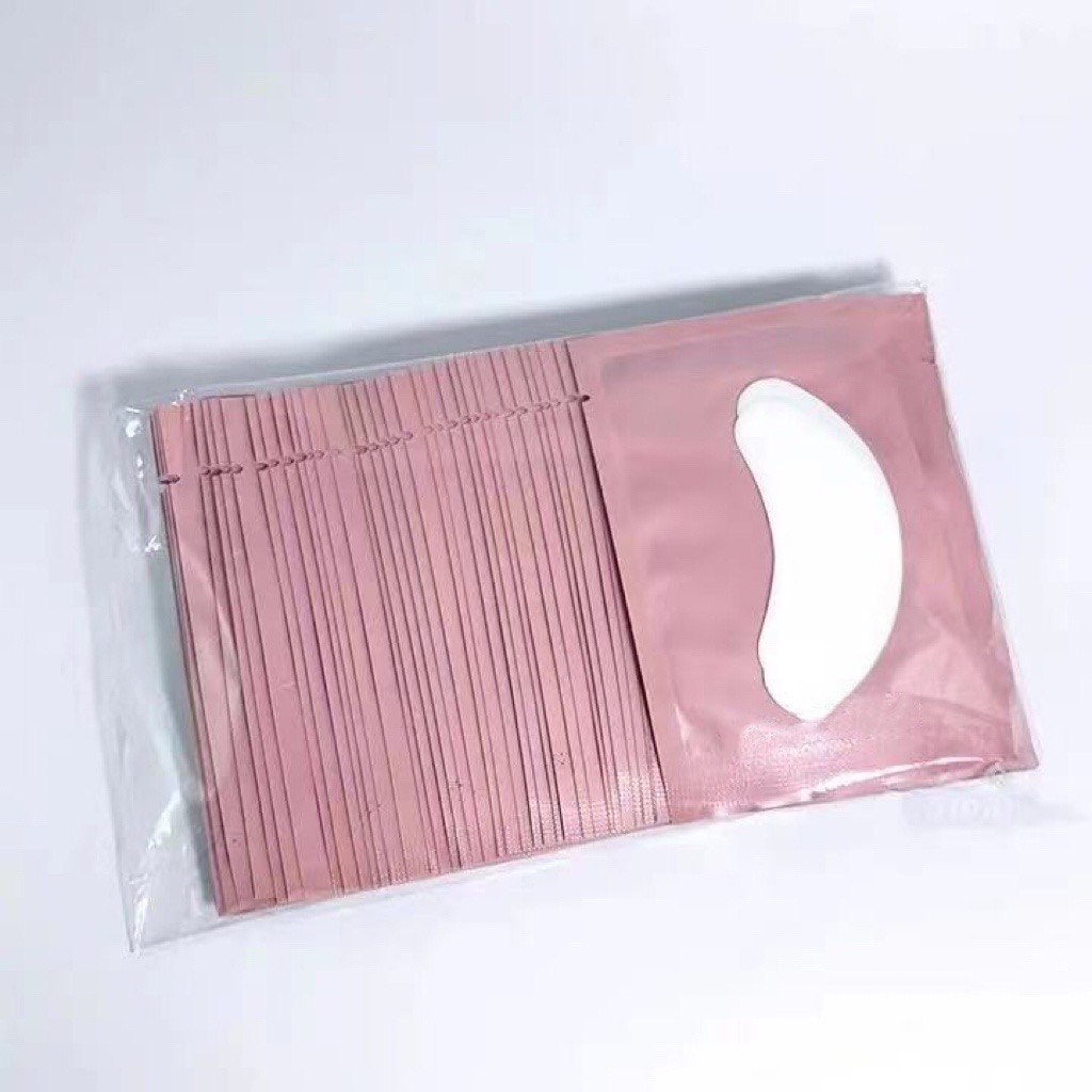 50 Pares Protetor Pálpebra Alongamento Cílios Patch Pad Gel