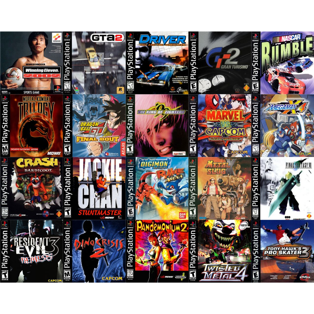 jogos de PlayStation 1