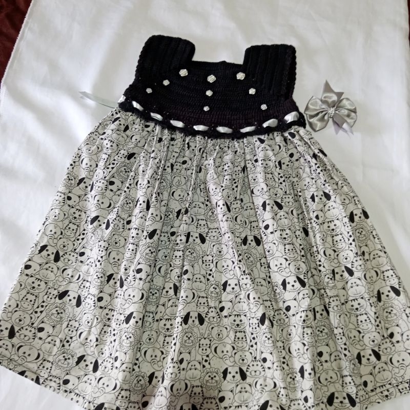 vestido de croché infantil em Promoção na Shopee Brasil 2023