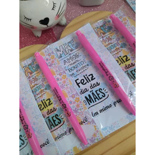 10 Lembrancinhas Dia das Mães - Caneta Personalizada Com Card Dia Das Mães em Oferta na Shopee