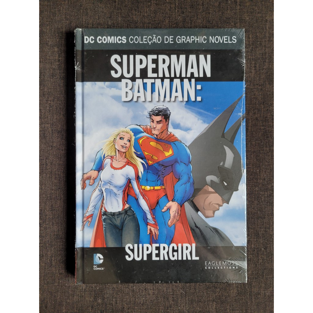 HQ Superman Batman Supergirl Eaglemoss (Capa Dura) Jeph Loeb e Michael Turner