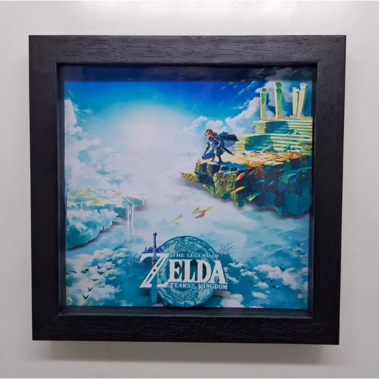 Quadro Zelda, Escudo Link, The Legend of Zelda