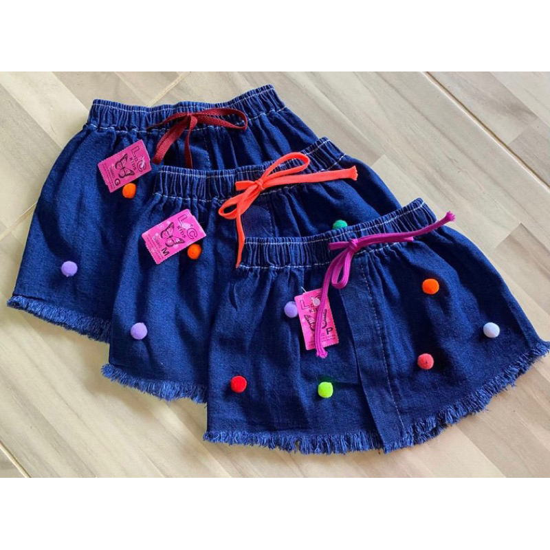 Saia store jeans bebe