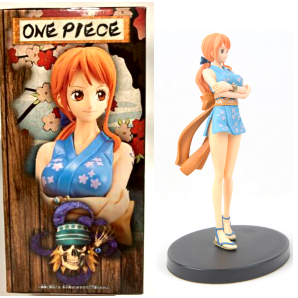 Action Figure Nami Chopper One Piece Boneca Gata Ladra 17cm